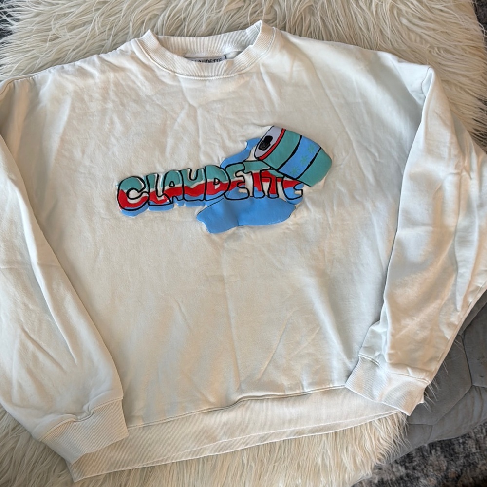 CLAUDETTE CREW NECK SZ M